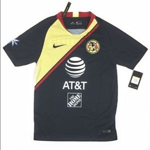 NWT Nike Club America Jersey Away Small Black